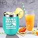 Mothers Day Gifts for Mom from Daughter, Son - Mama Shark Needs a Drink - Funny Mothers Day Gifts for Wife, Any Mom, New Mom, Mom to be - First Mothers Day Gifts - Coolife Mommy Shark Wine Tumbler Cup