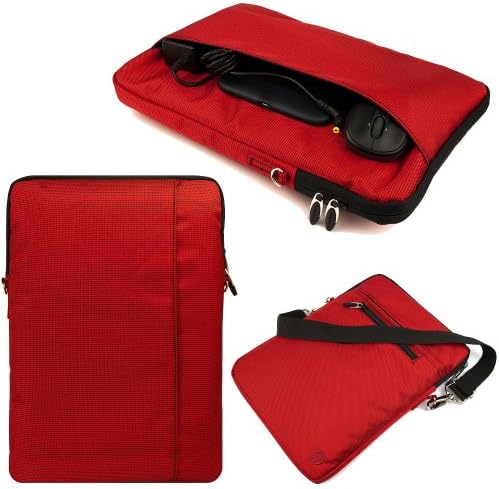 Macbook Air 13" Notebook Case Fire Red Hydei Padded Zippered Sleeve for Macbook Air 13" Notebooks
