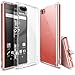 Ringke Fusion Compatible with Sony Xperia Z5 Compact Case Crystal Clear PC Back TPU Bumper Drop Protection, Shock Absorption Technology (Attached Dust Cap) - Clear