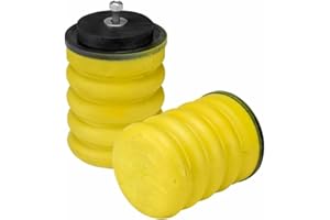 SuperSprings SSR-290-54 Left and Right Rear Yellow SumoSprings fits 1993 1999 P30 P32 4x2 | Reduces Rear End Sag, Decreases Vibration & Stabilizes Sway
