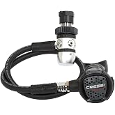 Cressi Scuba Regulator, AC2/Compact, Piston First Stage, Dual Venturi Modes | Cressi Scuba Regulator, AC2/Compact, Piston First Stage, Dual Venturi Modes