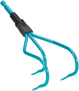 Gardena combisystem-Kultivator: Ideales Gartenzubehör zum Lockern und Lüften des Bodens, Arbeitsbreite 10 cm, passend zu allen cs-Stielen, für leichte bis mittelschwere Böden (3135-20)