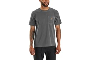Carhartt Men's Relaxed Fit Midweight Short-Sleeve Garment Dyed Pocket T-Shirt