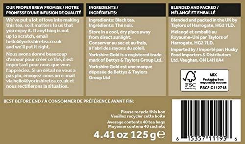 Taylors Of Harrogate Yorkshire Tea Loose Leaf Taylors Of
