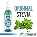 NatriSweet Original Stevia Liquid Drops (2 fl oz / 60 Milliliter) | Zero-Calorie Natural Sugar Substitute | Highly Concentrated Stevia Extract | Naturally Sweet | Unflavored