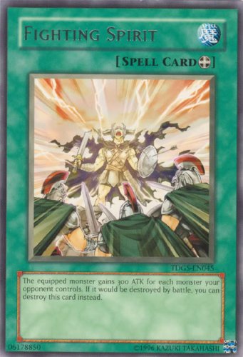 Yu-Gi-Oh! - Fighting Spirit (TDGS-EN045) - The Duelist Genesis - Unlimited Edition - Rare