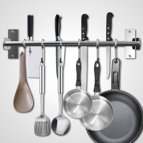 4 EINFAGOOD+Kitchen+Holder+Rack%25EF%25BC%258CStainless+Polished