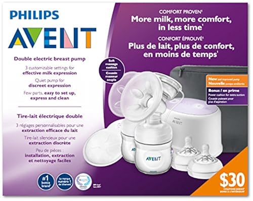 Philips AVENT Double Electric Breast Pump Bonus Power Cushion