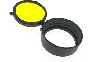 Shooney's Hunting Rifle Scope Optics Protect Quick Spring Up Objective Eye Lens Cover
