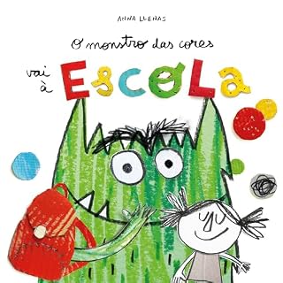 Livro O Monstro das Cores vai à escola