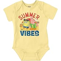 SpongeBob SquarePants Baby Romper - Funny Always Hungry Cartoon Outfit For Boys & Girls