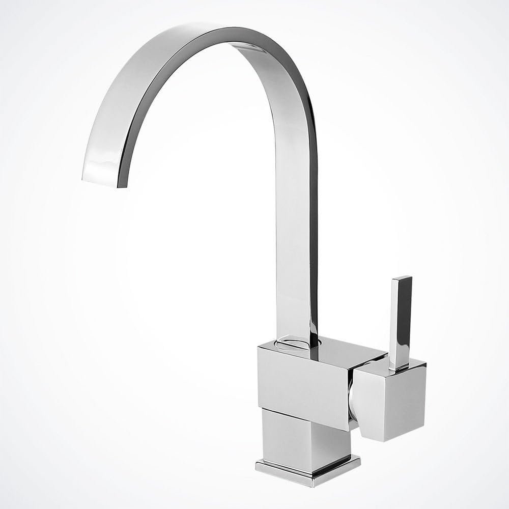Yodel Modern Kitchen/Wet Bar Sink Faucet, Chrome Finish - - 