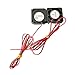 Creality CR-10 4010 Blower 40x40x10MM 12V DC Cooling Fan and 12V Circle Fan for 3D Printer Parts CR-10,CR-10S,S4,S5