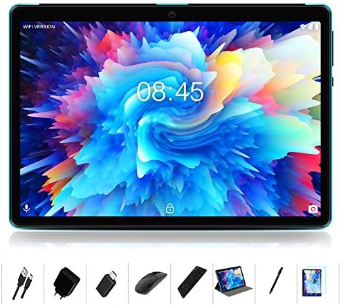 MEBERRY Tablet 10 Pulgadas Android 10.0-con Procesador de Octa-Core Ultrar Rápido Tablets 4GB RAM+64GB ROM - Certificación Google GMS - 8000mAh|WI-FI|Bluetooth|GPS|Type-C (5.0+8.0 MP Cámara) - Azul 2 51JlgwBznjL. AC