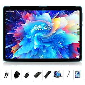 Tablet 10 Inch 8-Core 1.6 GHz Android 10 Pro MEBERRY 4GB RAM 64GB ROM Ultrasnelle Tabletten PC, 128GB Uitbreidbaar| 2.5D…
