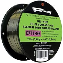 Forney 42300 Flux Core Mig Wire, Mild Steel E71TGS, .030-Diameter