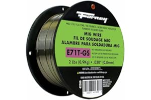 Forney 42300 Flux Core Mig Wire, Mild Steel E71TGS.030-Diameter, 2-Pound Spool, Silver, Pack of 1