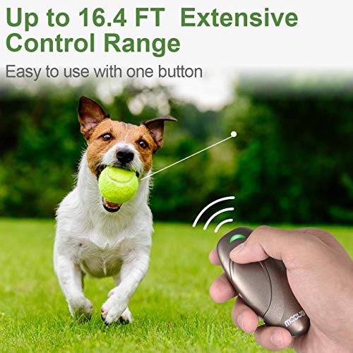MODUS Ultrasonic Bark Control Device - Anti Barking Device Dog Training Aid 2 in 1 Control Range of 16.4 Ft W/Anti-Static Wrist Strap LED Indicate Walk a Dog Outdoor - Thumbnail 3