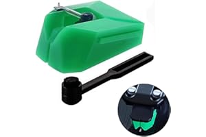 HogarTech AT-VMN95E Replacement Stylus for Audio-Technica VM95 Series Turntable Cartridges – Elliptical Shape, ABS Shell & Al