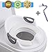Potty Training Seat For Kids Toddlers Boys Girls Toilet Seat For Baby With Cushion Handle And Backrest Toddlers Toilet Training Seat Anti-slip Great Mommy's Helper for Baby Kids Toddlers