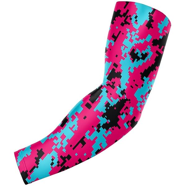 Handepo 12 Pairs Pink Football Arm Sleeves – Youth Breast Cancer Awareness Sleeves Bulk Set For Women, Men, And Teens
