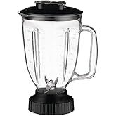 Waring 44-oz. Copolyester Blender Jar for BB155 Bar Blender | 44 oz. copoloyester jar with blade and lid for blending smoothies, frozen cocktails and sauces.