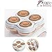 BeBeauty Replacement Blade Heads Legs Women Hair Remover, Hair Remover Replacement Head with a Bracket Razer for Legs, Bikini, Arms, Ankles, Armpits As Seen On TV 4 Floating Heads Rose Gold.