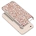 UrbanDrama iPhone 6 Case, iPhone 6S Case, Luxury Glitter Sparkly Diamond High Impact Shockproof Hybrid Hard PC, TPU Anti Slip Bumper Protective Case for iPhone 6, iPhone 6S 4.7 inches, Rose Gold