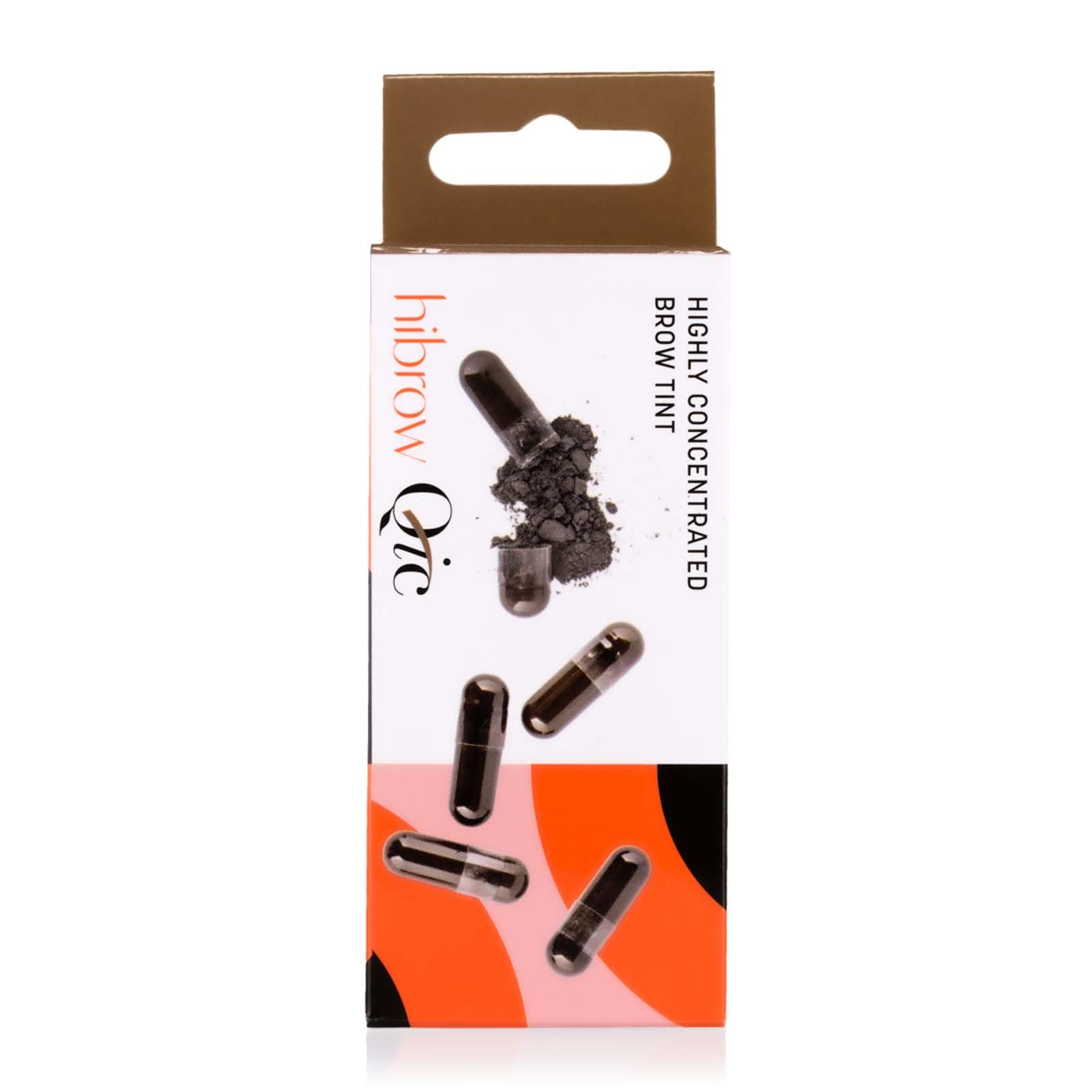 Hi Brow Quick Intense Colour (QIC) - 20 brow tinting capsules of powdered tint - Medium Brown
