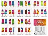 USPS The Frozen Treats Postage Stamps