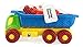 Beach Toys Deluxe Playset for Kids - 7 pieces Large Dump Truck Sand Shovel Set (Assorted Colors)