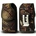 Galaxy S6 Belt Clip, Galaxy S6 Edge / Galaxy S6 Acitve Belt Clip, Kuteck [Rugged Series] Black Carrying Cell Phone Case Belt Clip Holster Pouch Cover For Samsung Galaxy S6 and S6 Edge , Strong Metal Belt Clip, Heavy Duty Nylon Material (Fits Galaxy S6 or S6 Edge With Otterbox Case / Lifeproof Case / Mophie Juice Pack Air or Other Hybrid Armor Case On) w/Stylus Touch Pen (Real Camo Tree)