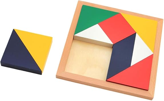 rompecabezas cuadrado de madera