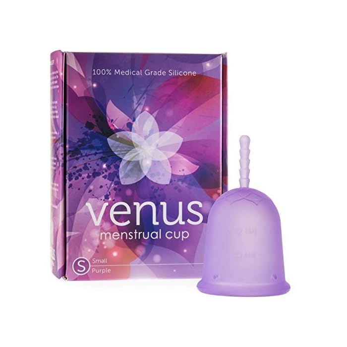 Venus Menstrual Cup Starter Kit - Set of 2 Cups in 1 Package – Perfect for Beginners - FDA Registered & 100% Medical…