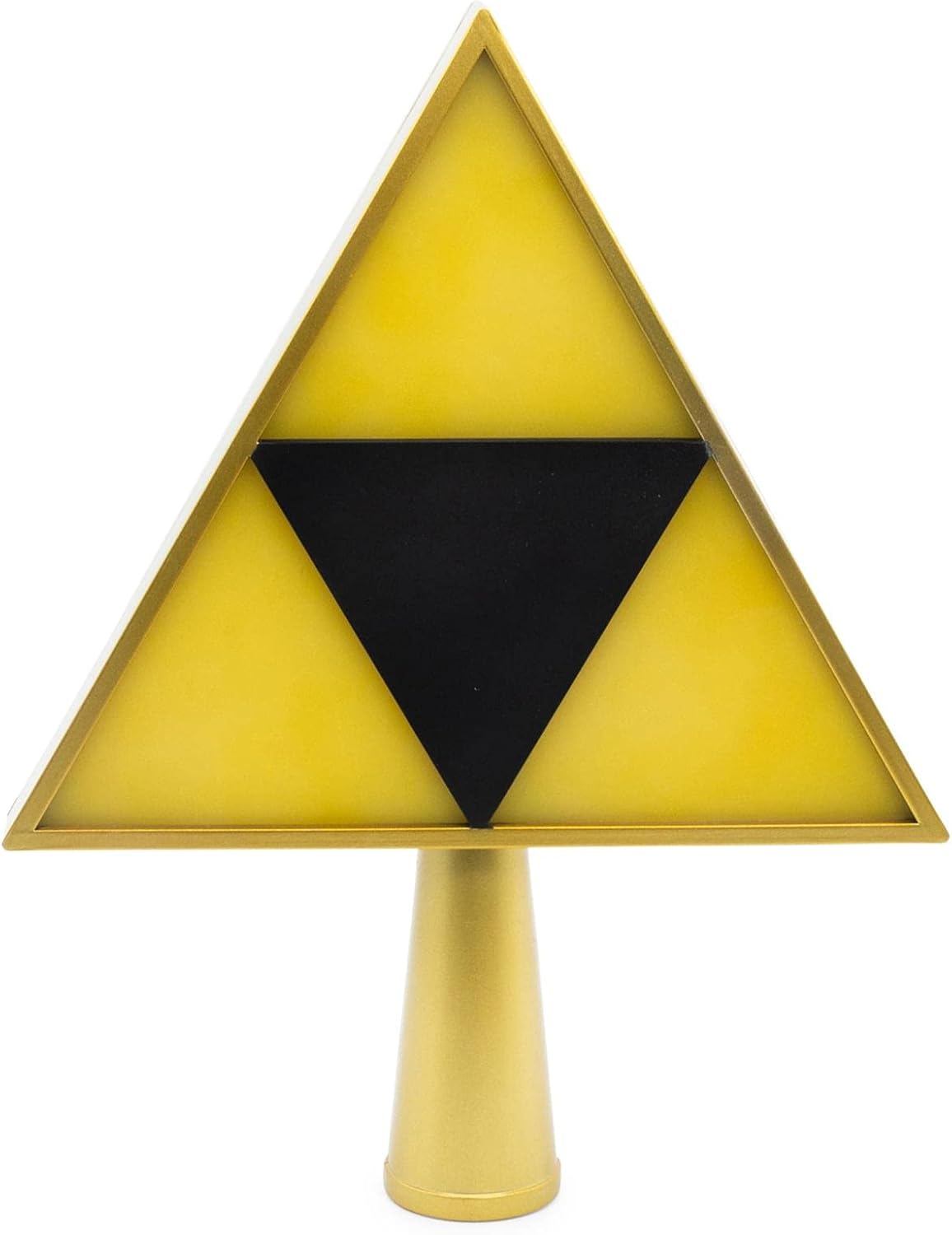 Tree Toppers - The Legend of Zelda 7-Inch Triforce Light-Up Holiday Tree Topper Decoration, Yellow (SRI-SI1428-C)