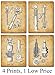 Original Auto Mechanic Tools Patent Prints - Great Home and Garage Decor, Man Cave Stuff, Workshop or Repair Shop Wall Art, Classic Gifts for Mechanics, Set of 4 Photos 8x10 Unframed Art Print Poster