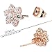 JOYEN Swarovski Elements Crystal Drop Dangle Earrings Stud For Women (flower earrings stud)