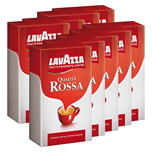 Lavazza Kaffee Qualità ROSSA, gemahlener Bohnenkaffee (9 x 500g)