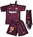 NEW 2017/2018 Messi #10 FC Barcelona Nike Champions League 3rd Jersey Shorts and Socks for Kids/Youth