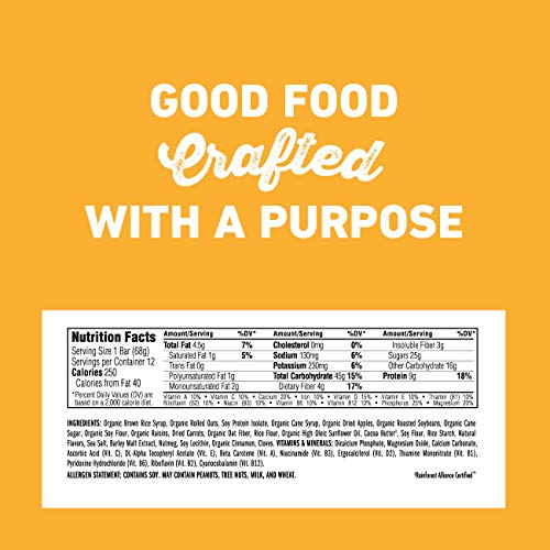 CLIF BAR - Energy Bar - Carrot Cake - (2.4 Ounce Protein Bar, 12 Count) - Thumbnail 6