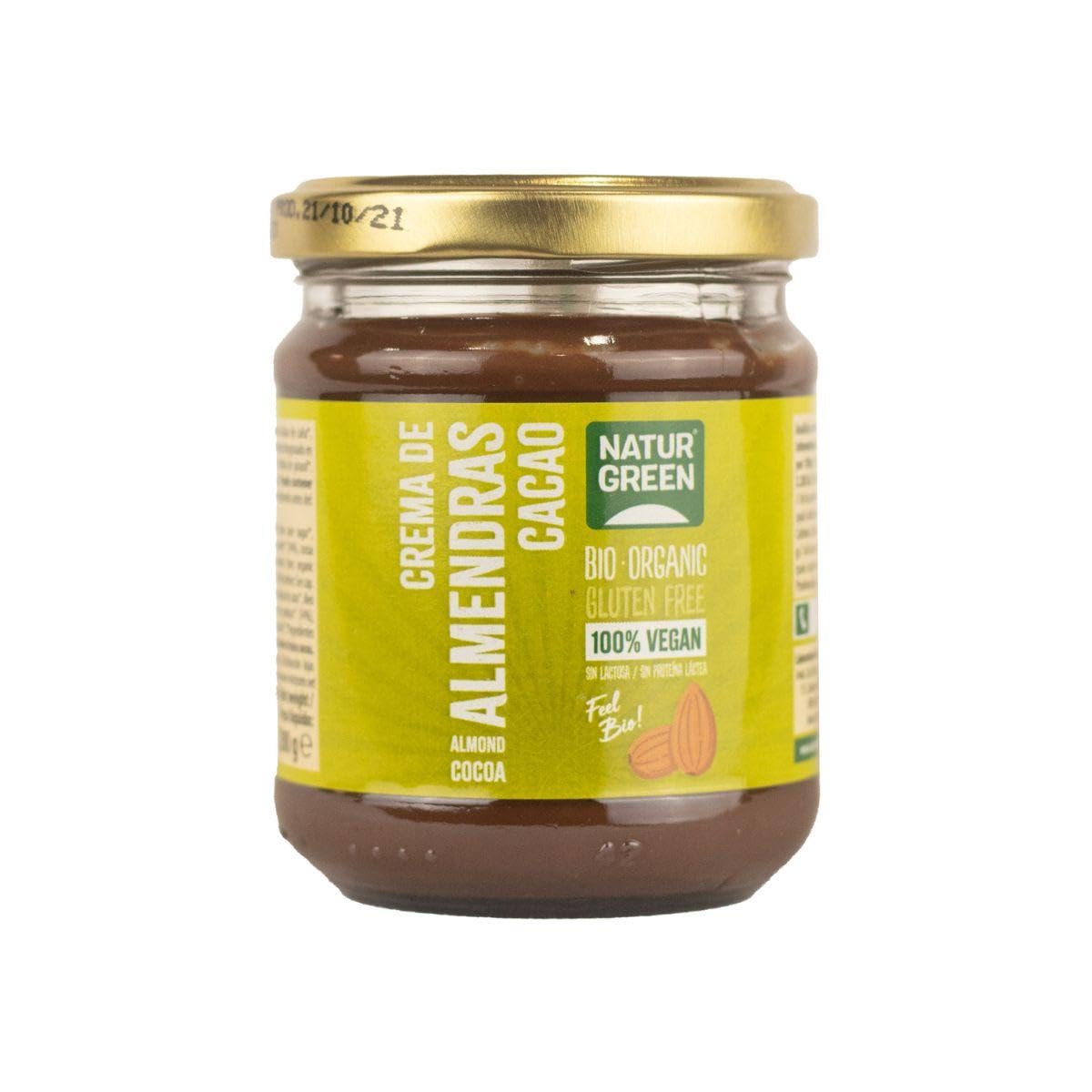 NaturGreen Organic Almond Cocoa Spread 200g