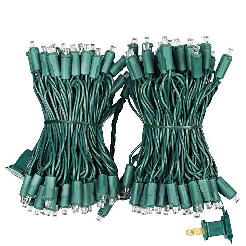 XTF2015 Led Christmas Lights, Upgraded EndtoEnd Plug 66ft 200 LEDs