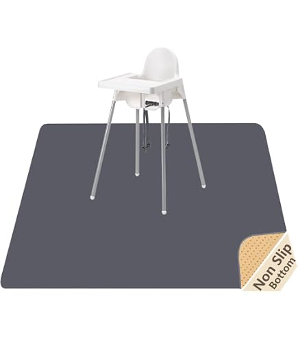 Amazon.com : Splat Mat for Under High Chair/Arts/Crafts, WOMUMON