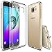 Ringke Fusion Compatible with Galaxy A3 2016 Case Crystal Clear PC Back TPU Bumper Drop Protection, Shock Absorption Technology (Attached Dust Cap) for Galaxy A3 2nd Gen. 2016 - Clear