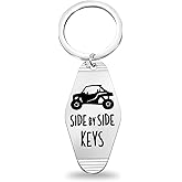 KUIYAI Off Road Vehicle UTV ATV Gift Vintage Hotel Motel Keychain Four Wheeler Bikes Side by Side
