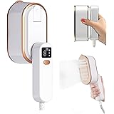 Travel Steamer Iron for Clothes - Handheld Size Portable Fabric Clothing Steamers,1200W,150ml Water Tank,3 Steam Levels Outpu