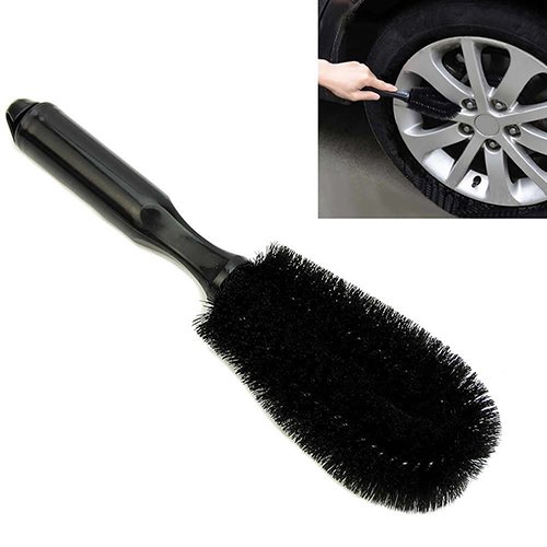 image for daffodilblob Car Vehicle Motorcycle Wheel Hub Tire Rim Scrub Brush Was