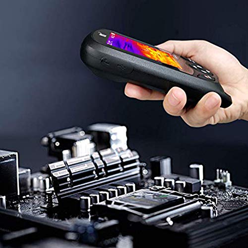DJG 320 X 240 IR Resolution Thermal Camera, Pocket-Sized Infrared Camera with 76800 Pixels Real-Time Thermal Image, Temperature Measurement Range -4°F to 572°F,Mini IR Thermal Imager