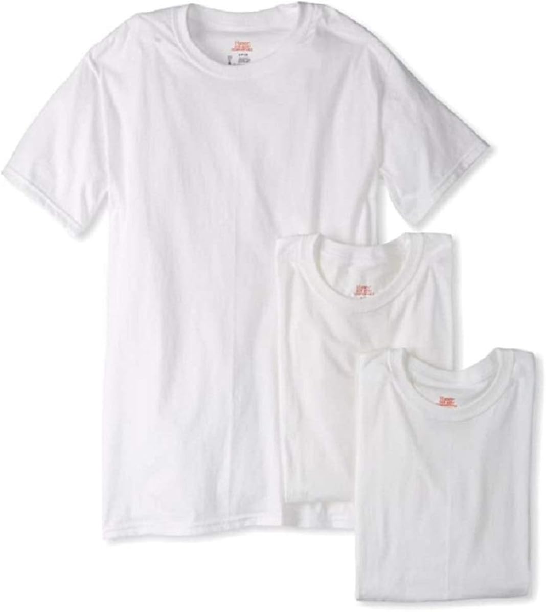 Hanes Ultimate Men's 3-Pack FreshIQ Crew Neck Tee: Clothing