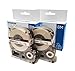 2 Pack Epson Labelworks Label Tape Cartridge by Smyrna Print - LW-300 LW-400 LW-500 LW-600 LC-4WBN9 – Black On White Label Maker Tape – 24 Feet Long